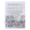 470Pcs Sealing Washer Aluminum Alloy Round Flat Washer Assortment Kit