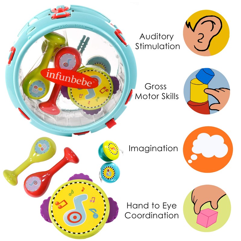 KandyToys My 1st Drumset