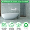 Binnan Anti-Rutsch Saugnapf Bad Armlehne,2 Stücke 30 CM Haltegriff Dusche,Haltegriff