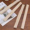 Pack of 4 Poster Strips, 30 cm, Natural Wood N52