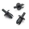 VVO Fasteners- Black Plastic Windscreen Cowl/Scuttle Panel Clips for Volvo