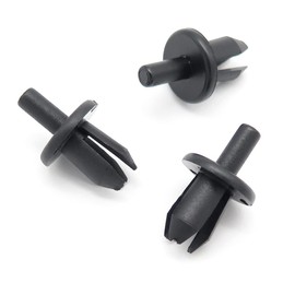 VVO Fasteners- Black Plastic Windscreen Cowl/Scuttle Panel Clips for Volvo XC40, (Pack of 10)
