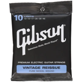 Gibson Gear Vintage Reissue Electric Guitar Strings, Light (10-46)
