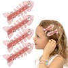 4 Pack Fish Bone Hair Clips for Girls Thin Hair