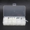 300Pcs M3 White Nylon Screw Set Insulation Material Male Female