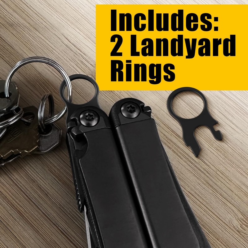 [2-Pack] 2 Black Quick Release Pocket Clips + 2 Black