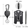 Retractable Badge Holders, Heavy Duty Retractable Keychain