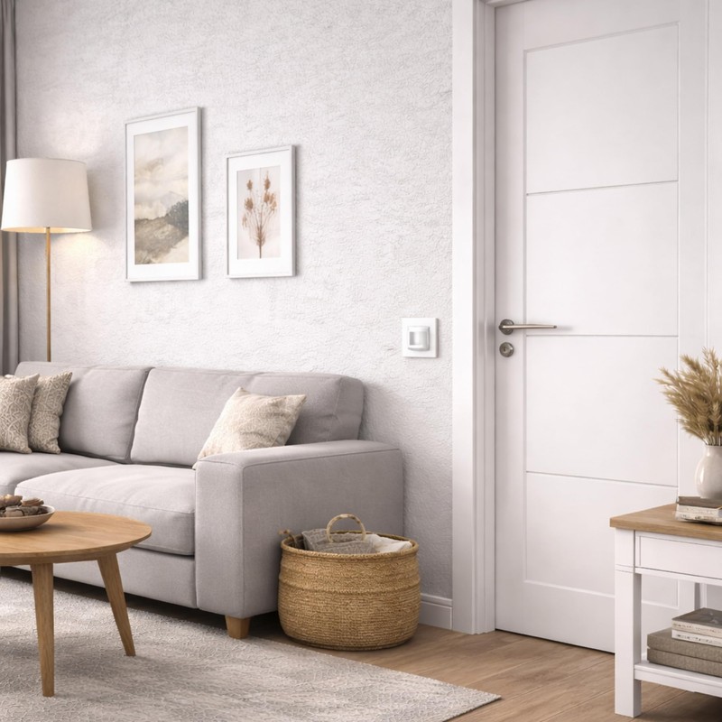 SEBSON® Motion Sensor Indoor Flush-Mounted LED Suitable for Wall Mounting
