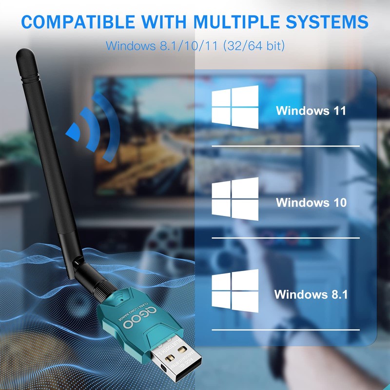 Class 1 Bluetooth Adapter 4.2 for Computer V3.0 EDR Support