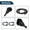 TUCKBOLD Washer Nozzle Fits Jeep Patriot 2009-2017 Front Black Window
