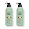 Lacvert 라끄베르 녹차탕 살국수 때밀이 바디필링, 300ml, 2개 Lakbew Green