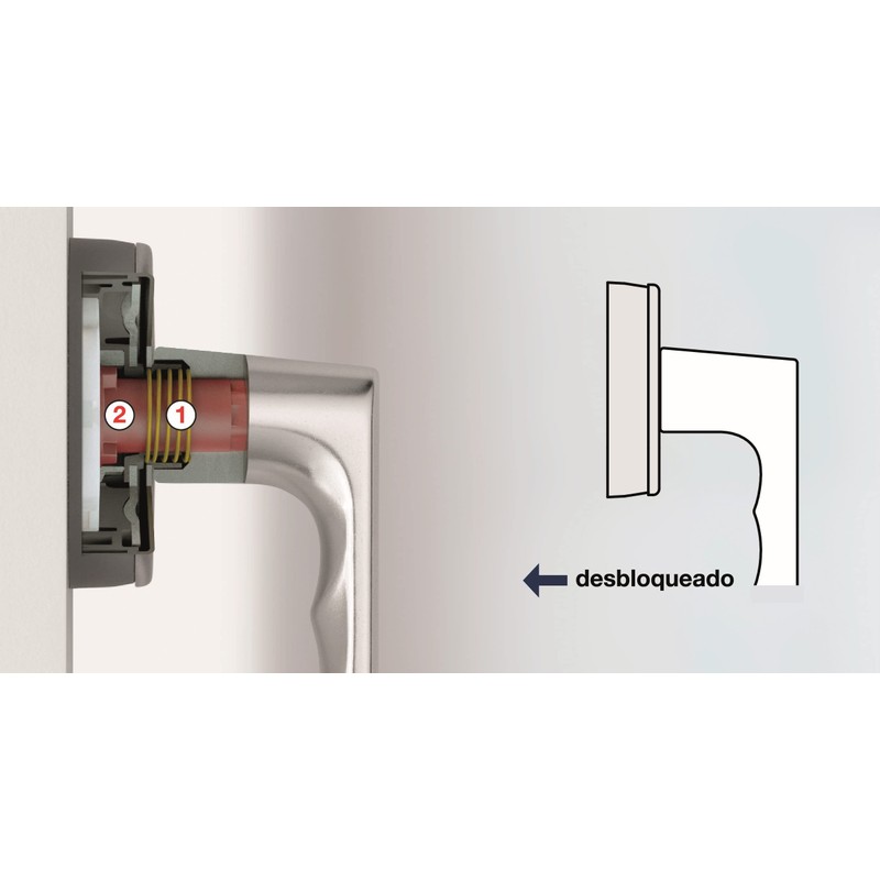 HOPPE Hamburg SecuForte + VarioFit Window Handle 90° 7 x