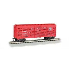 Bachmann HO-Gauge - Bachmann - CB&Q 40' Stock Car