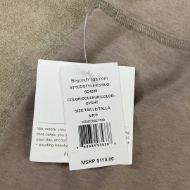 Beyond Yoga Pants Spacedye Laid Back Stretch Wide Leg Taupe Women Sz S NWT