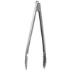 Fox Run Stainless Steel Locking Tongs, 12" Metal Kitchen Tongs