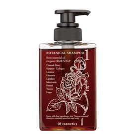 Soap of Hair 1-RO Sittli, 9.4 fl oz (265 ml), Happy Damask Rose Essential Oil Scent, Ofcosmetics (Of Cosmetics) Damage Care