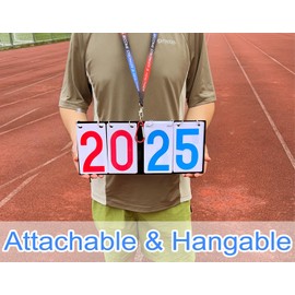 Purple River Portable Hanging Scoreboard - Ideal for Multiple Sports Scenarios