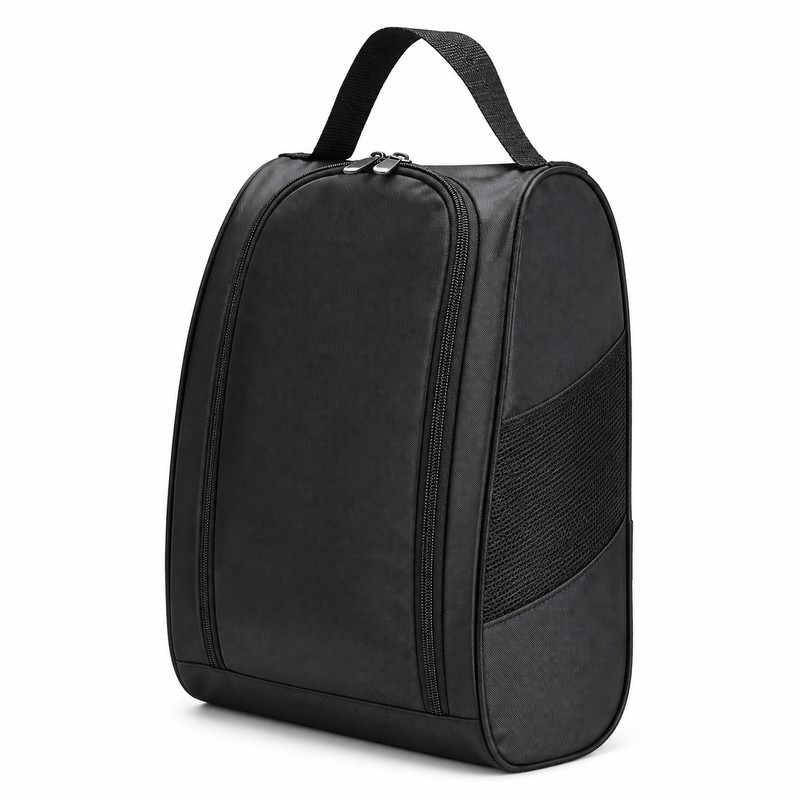 Portable Golf Shoe Bag – Breathable Oxford Cloth Carrier for