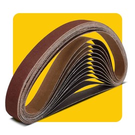 1x 30 Inch 40 Grit Sanding Belt | Premium Aluminum Oxide Sanding Belt | Premium Sander Sandpaper – 12 Pack