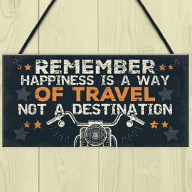 RED OCEAN Biker Gifts Novelty Motorbike Hanging Garage Man Cave Sign Gift For DAD GRANDAD Motorbike Lovers Gifts For Him