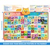 First 100 Words Bilingual Electronic Alphabet Poster – Interactive Learning