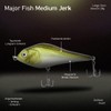 Major Fish Medium Jerk Jerkbait 10 cm Pike Wobbler Artificial