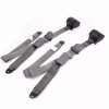 C-HORSE 2 Retractable 3 Point Safety Gray Seat Belt Straps