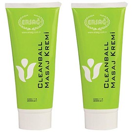 Ersağ Clean Ball Massage Cream 200 ml (Pack of 2)