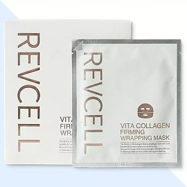 Livisel 리브이셀 비타 콜라겐 퍼밍 랩핑 마스크팩 5매 1개 Dr. Livye Cell Vita Collagen Firming Wrapping Mask Pack 5 Sheets