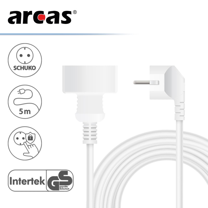 Arcas Power Strip with Switch, Child Protection