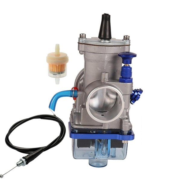 SVKCAR PWK 28MM Carburetor & Throttle Cable Universal for KX80