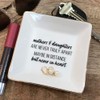Mother Daughter Gift - Ceramic Jewelry Ring Dish or Tray