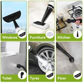 Laytic Steammaster Pro, Pressurized Multi-Surface Steam Cleaner For Home, Large Capacity Portable Steam Cleaner Handheld, All Natural Home Use Steamer, For Cleaning Floor, Upholstery, Car