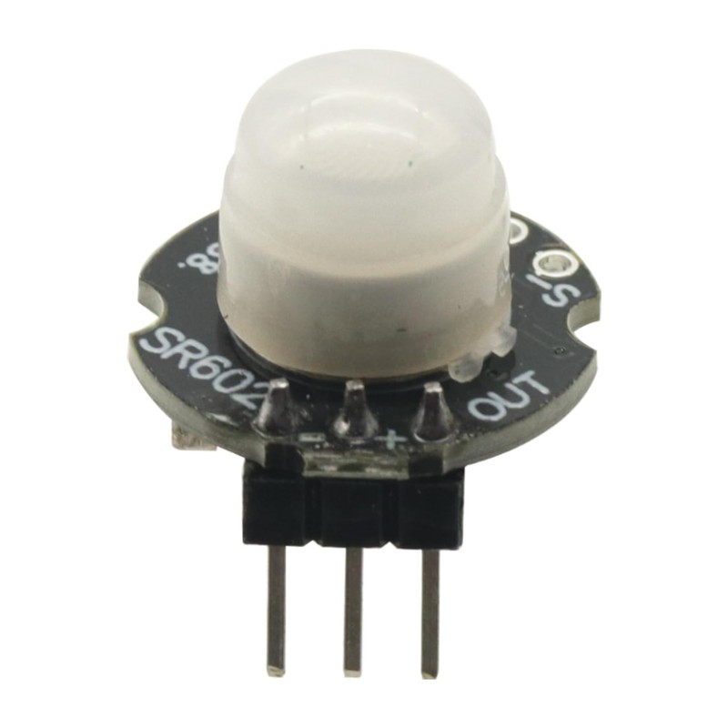 3PCS Mini Motion Sensor Detector Module SR602 Pyroelectric Infrared PIR