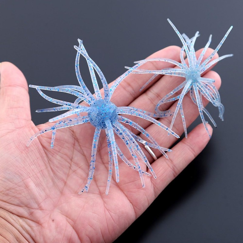10pcs Soft Fishing Lures Fishing Lures Soft Sea Urchin Swimbaits