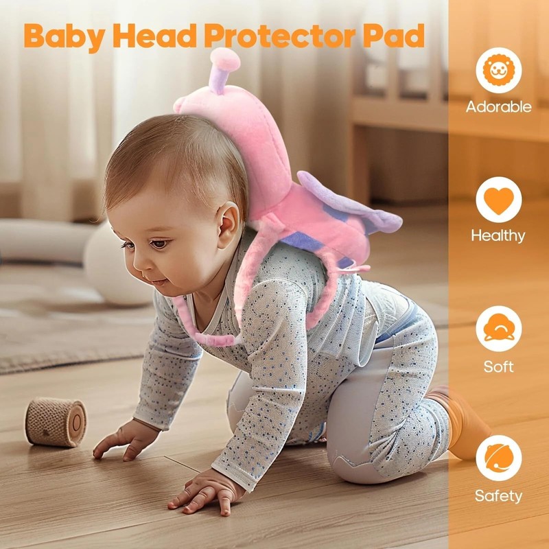 ROXANEPIG Baby Head Protector, Baby Head Protection Backpack, Toddler Walking