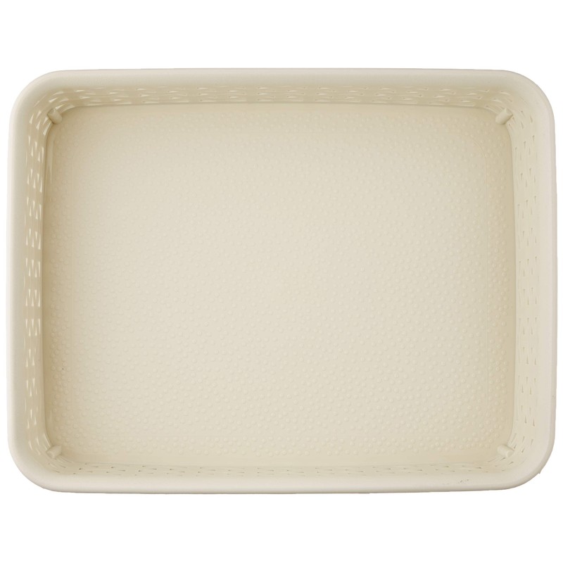 Curver Basket My Style Office A5 Rattan-opticin Creme, 26 x