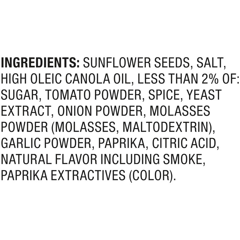 DAVID Roasted and Salted Sunflower Seeds, Bar-B-Q Flavor, 1.625oz. (Pack