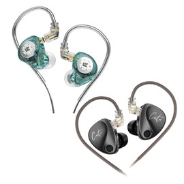 Bundle for KZ EDX Pro Cyan & KZ Castor Black(no Mic Combo)