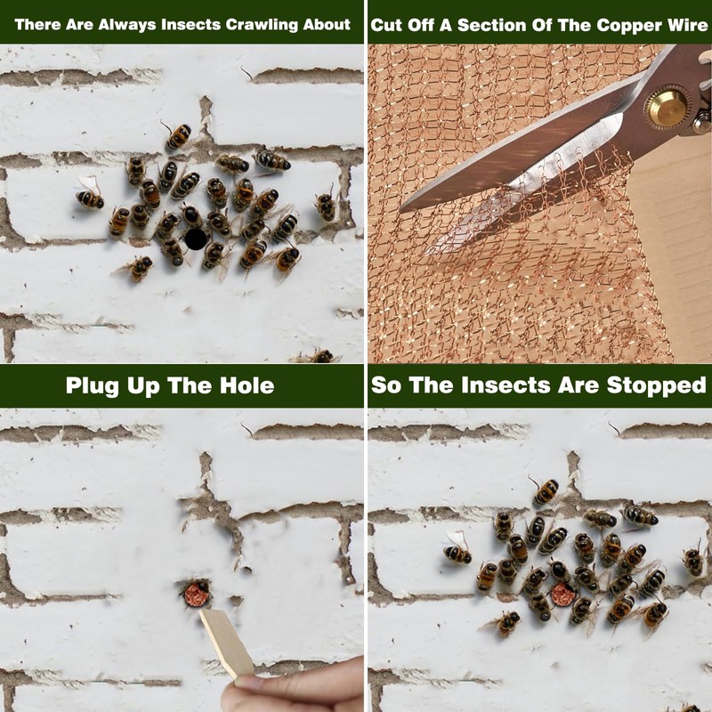 Copper Mesh Rodent Control Copper Wool for Rodent Control Mesh