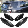 4 Pcs Roof Rack Rail End Cover Shell Cap Car
