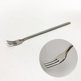 (JQ) Sangil Mini Tea Fork Dessert Fork Long Fork Simple 14cm 1p X (5 Pieces Pack) / (제이큐)상일 미니 티포크 디저트포크 롱포크심플14cm 1p X ( 5매입 )
