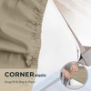 Aspire Homeware King Size Fitted Sheets - 25 cm Deep