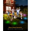 DELITOR Christmas Pathway Lights, 50FT with 15 RGBIC LED Light
