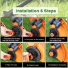 Pack of 4 Strimmer Spool, Strimmer Spool Line Strimmer Wire