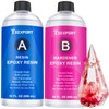 Teexpert Epoxy Resin Crystal Clear: 64OZ Epoxy Resin kit Fast