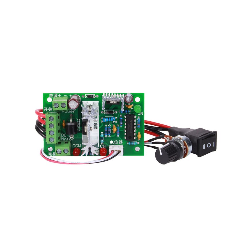 10V 12V 24V 30V Adjustable DC Motor Speed PWM Controller