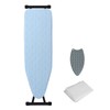Ironing Board Adjustable Height Folding Ironing Board with Iron Pad,