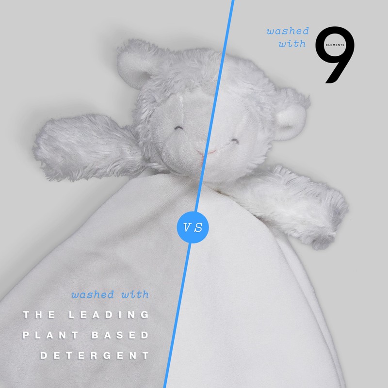 9 Elements Liquid Laundry Detergent, Unscented, Vinegar Powered, 92 fl