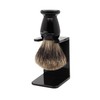 Edwin Jagger Classic Badger Shaving Brush with Stand for Shaving